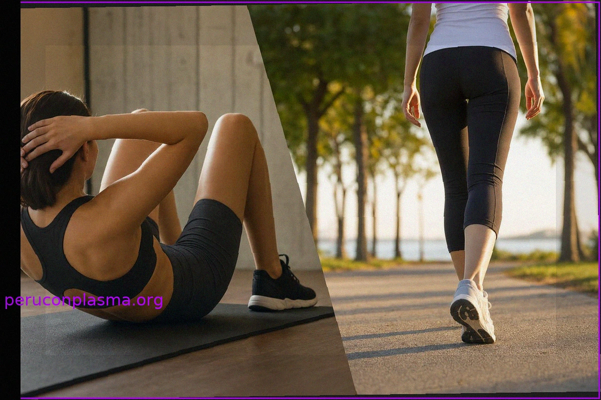 Abdominales vs. Caminata Rápida: ¿Qué Funciona Realmente para el Abdomen?
